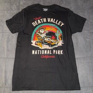 National Parks Society Black Graphic Death Valley T-Shirt
